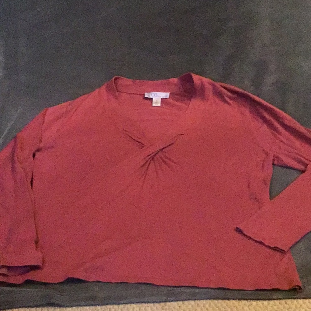 Long sleeve top, XL, cotton/acrylic blend. So soft